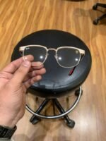 First Copy Rayban 03 Gold Plano Sunglasses