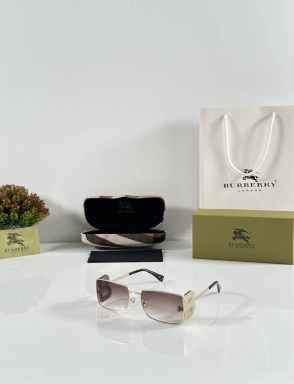 First Copy Burberry 3110 Gold Brown DC Sunglasses