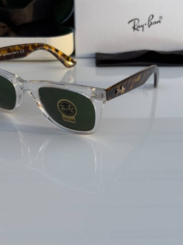 First Copy Ray Ban 2140 Wayfarer Green Lens Men’s Sunglasses Glass Quality