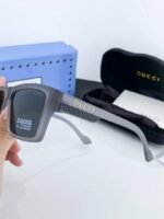 First Copy Gucci 1088 Grey Black Sunglasses