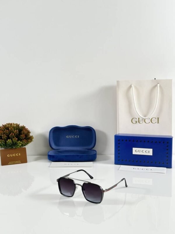 First Copy Gucci GG5064 Sunglasses Gold Blue
