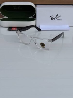 First Copy Ray Ban 2140 Wayfarer Transparent Plano Men’s Sunglasses