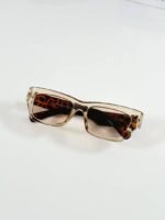 First Copy Gucci GG1296 Sunglasses Silver Brown