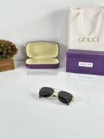 First Copy Gucci GG6639 Sunglasses Gold Black