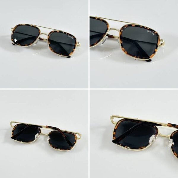 First Copy Gucci GG6639 Sunglasses Gold Black
