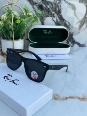 First Copy Rayban Blaze Full Black Sunglasses