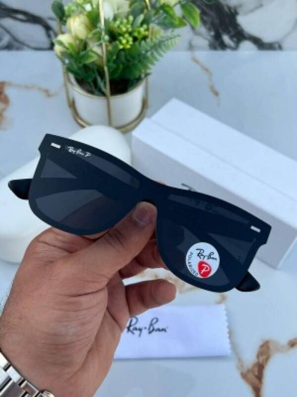 First Copy Rayban Blaze Full Black Sunglasses