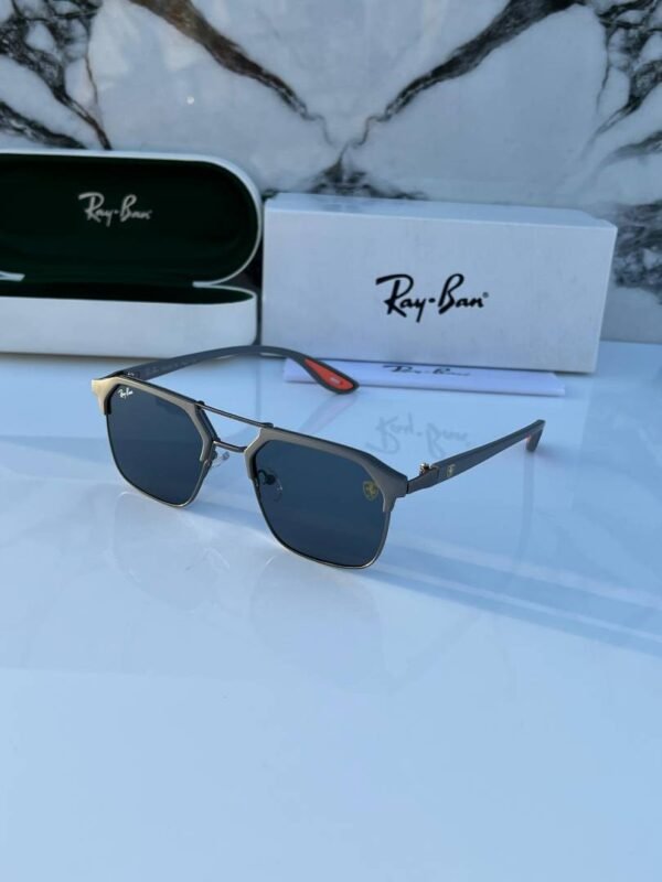First Copy Rayban 04 Grey Black Sunglasses