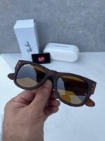 First Copy Rayban 841 Matt Brown 363 Sunglasses