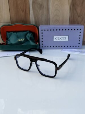First Copy Gucci 1295 Black Plano Sunglasses