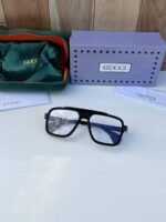 First Copy Gucci 1295 Black Plano Sunglasses