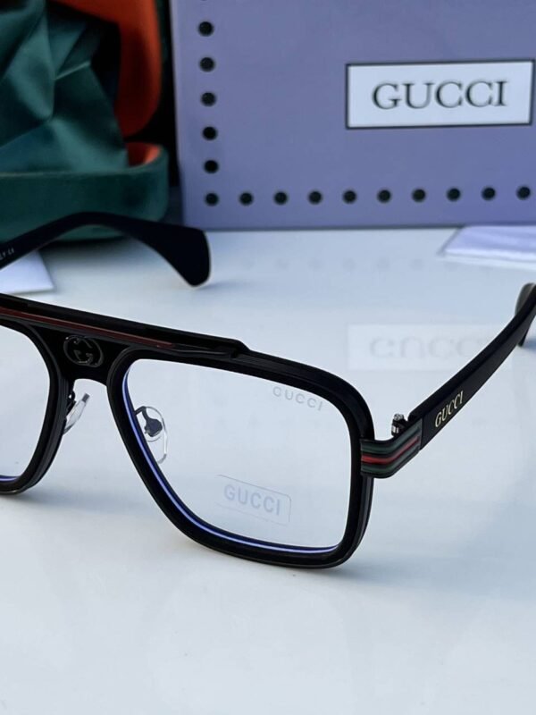 First Copy Gucci 1295 Black Plano Sunglasses