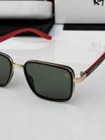 First Copy Rayban 8840 Gold Green Sunglasses
