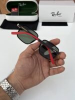 First Copy Rayban 8840 Gold Green Sunglasses