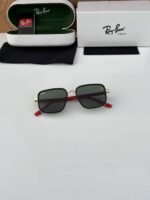 First Copy Rayban 8840 Gold Green Sunglasses