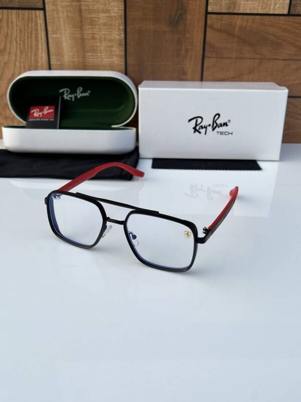 First Copy Rayban 8830 Black Plano Sunglasses
