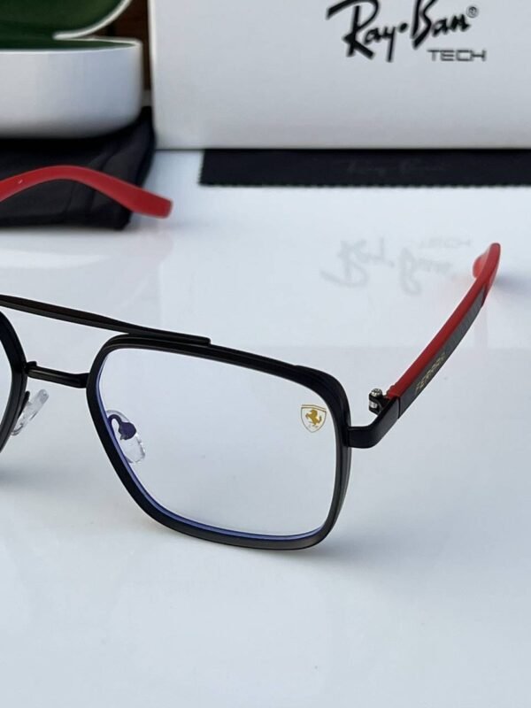 First Copy Rayban 8830 Black Plano Sunglasses