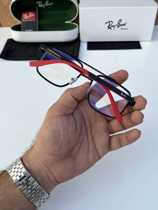 First Copy Rayban 8830 Black Plano Sunglasses