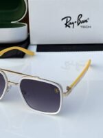 First Copy RayBan 8830 Gold Yellow Sunglasses