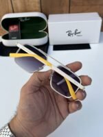 First Copy RayBan 8830 Gold Yellow Sunglasses