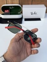 First Copy RayBan 8830 Gold Green Sunglasses
