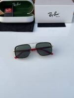 First Copy RayBan 8830 Gold Green Sunglasses