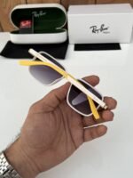 First Copy RayBan 8840 Gold Yellow Sunglasses