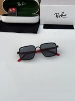 First Copy RayBan 8840 Black Red Sunglasses