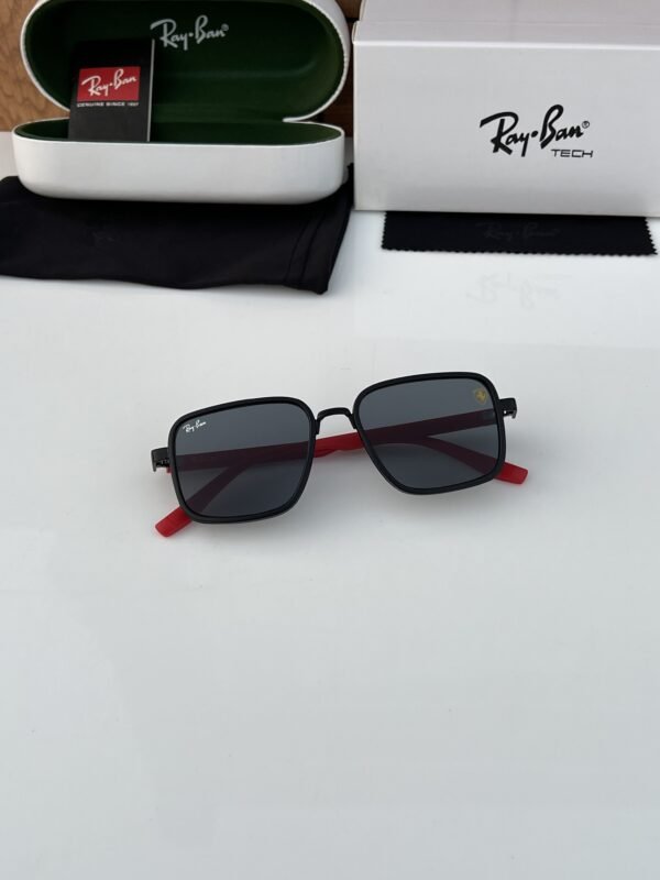 First Copy RayBan 8840 Black Red Sunglasses