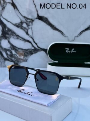 First Copy RayBan 04 Full Black Sunglasses