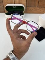First Copy RayBan 8810 Gold Plano Sunglasses