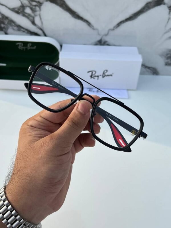 First Copy RayBan 06 Black Plano Sunglasses