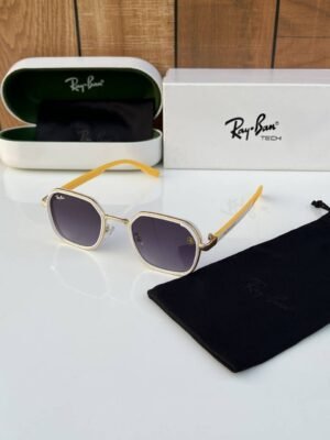 First Copy RayBan 8810 Gold Yellow Sunglasses