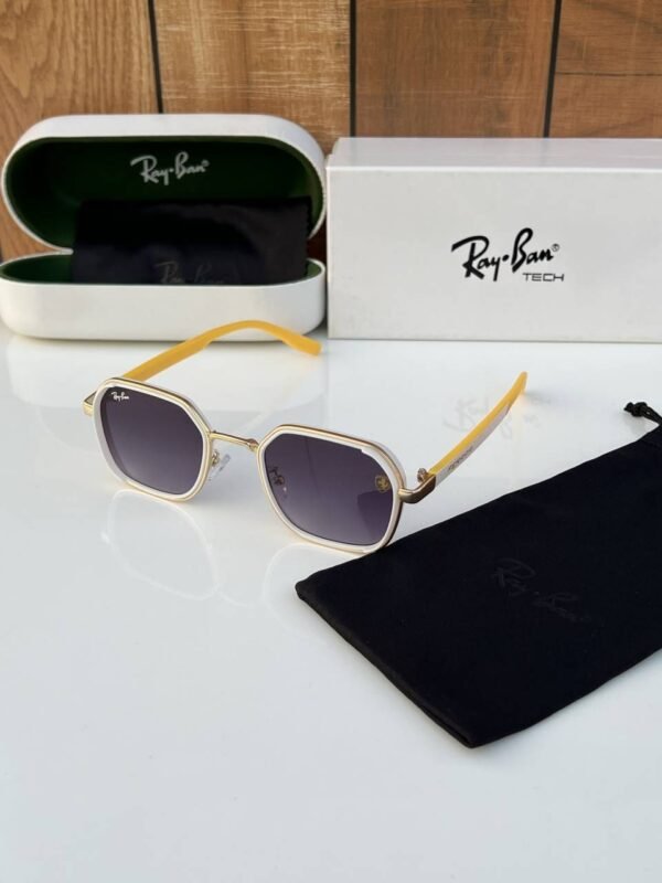 First Copy RayBan 8810 Gold Yellow Sunglasses