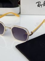 First Copy RayBan 8810 Gold Yellow Sunglasses