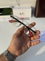 First Copy RayBan 06 White Black Sunglasses