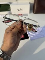 First Copy RayBan 06 White Black Sunglasses