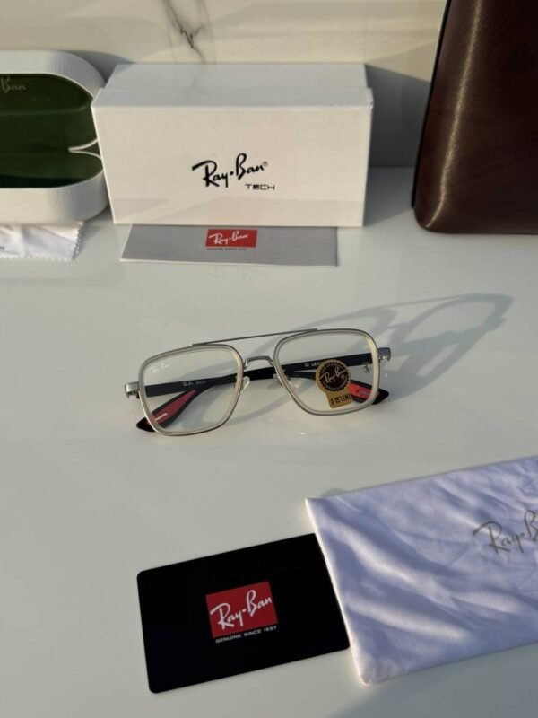 First Copy RayBan 06 White Black Sunglasses