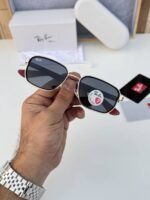 First Copy RayBan 5601 Gold Black Sunglasses