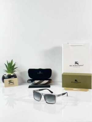 First Copy Burberry 8233 Grey Green Sunglasses