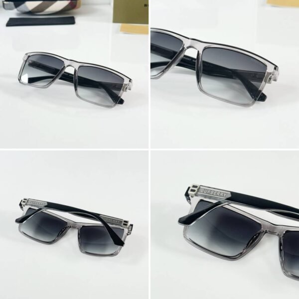 First Copy Burberry 8233 Grey Green Sunglasses