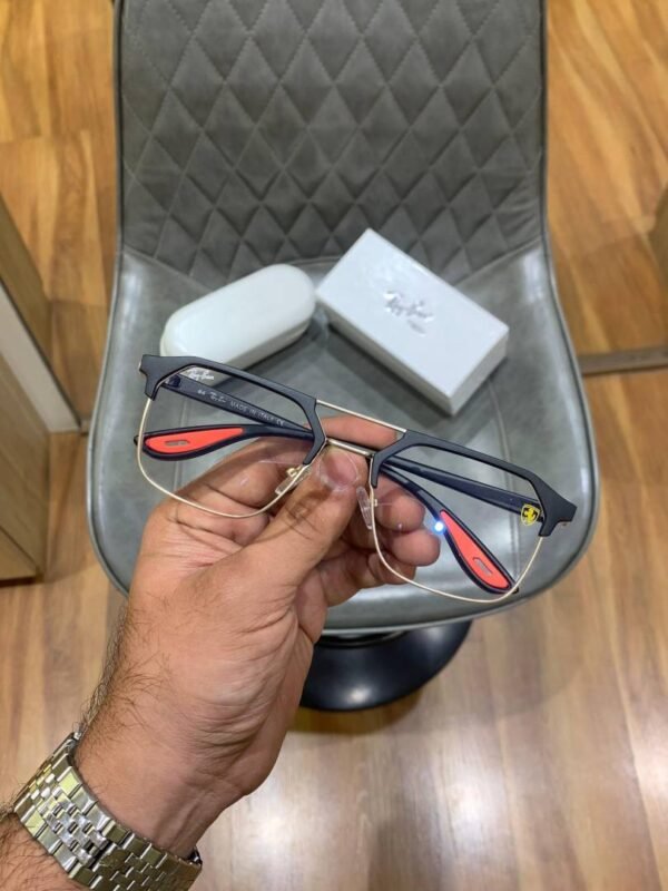 First Copy RayBan 04 Gold Plano Sunglasses