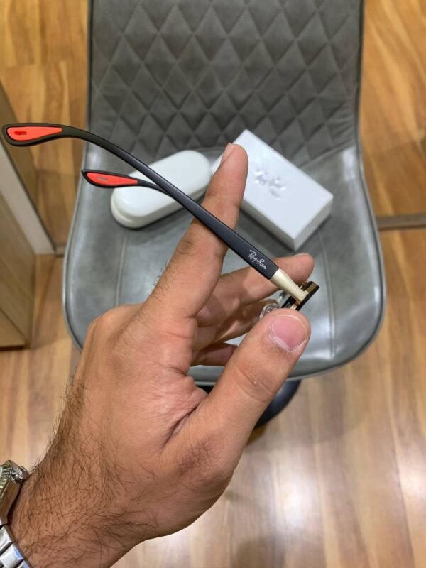 First Copy RayBan 04 Gold Plano Sunglasses
