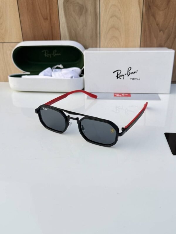 First Copy RayBan 7328 Black Red Sunglasses