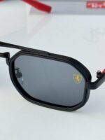 First Copy RayBan 7328 Black Red Sunglasses