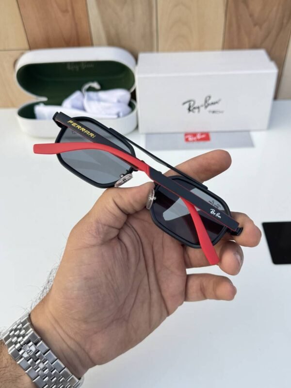 First Copy RayBan 7328 Black Red Sunglasses