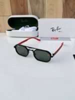 First Copy RayBan 7328 Black Green Sunglasses