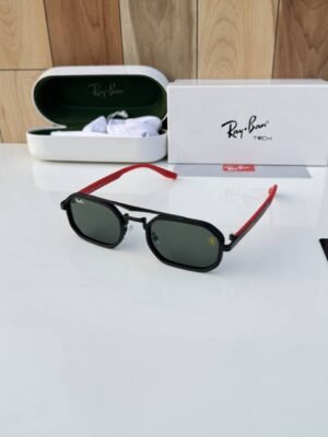 First Copy RayBan 7328 Black Green Sunglasses