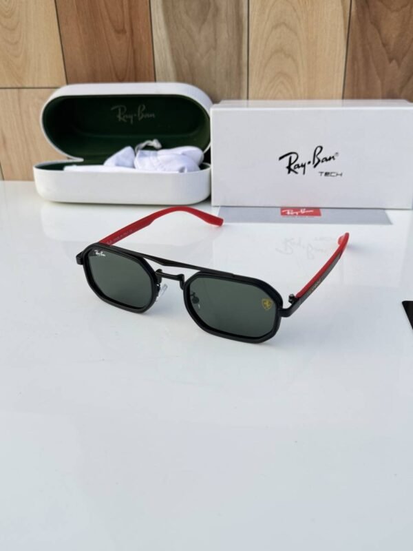 First Copy RayBan 7328 Black Green Sunglasses