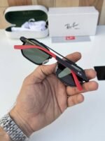 First Copy RayBan 7328 Black Green Sunglasses